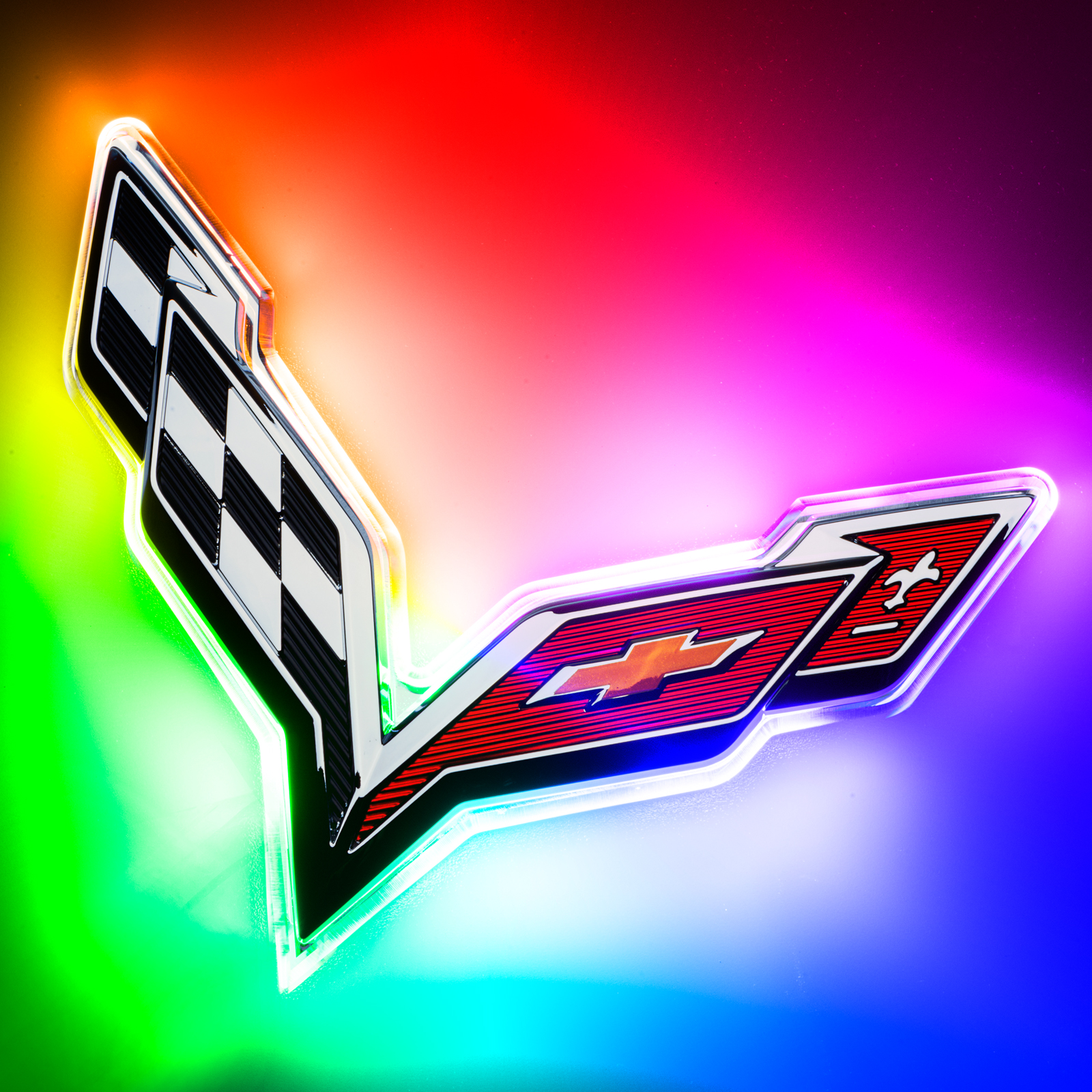 3633-333 - Corvette C7 Rear Illuminated Emblem